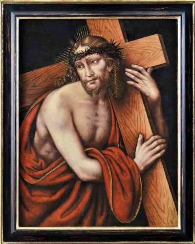 Christ Carrying the Cross-  Giampietrino (1485-1553) - Paintings & Drawings Style Renaissance